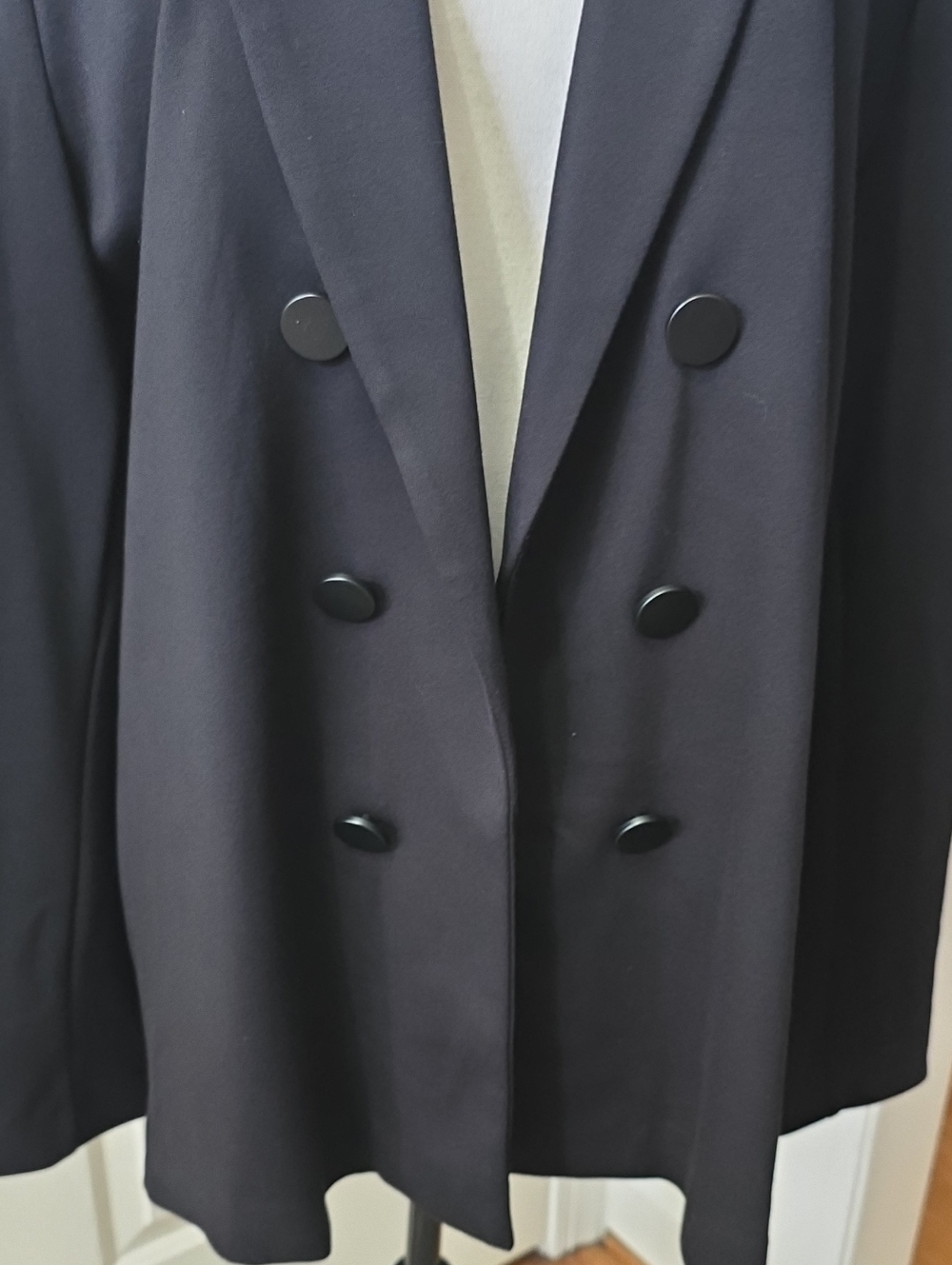 WORTHINGTON BRAND WOMEN'S PETITE PLUS BLACK OPEN BLAZER SIZE PXXL - Picture 8 of 17